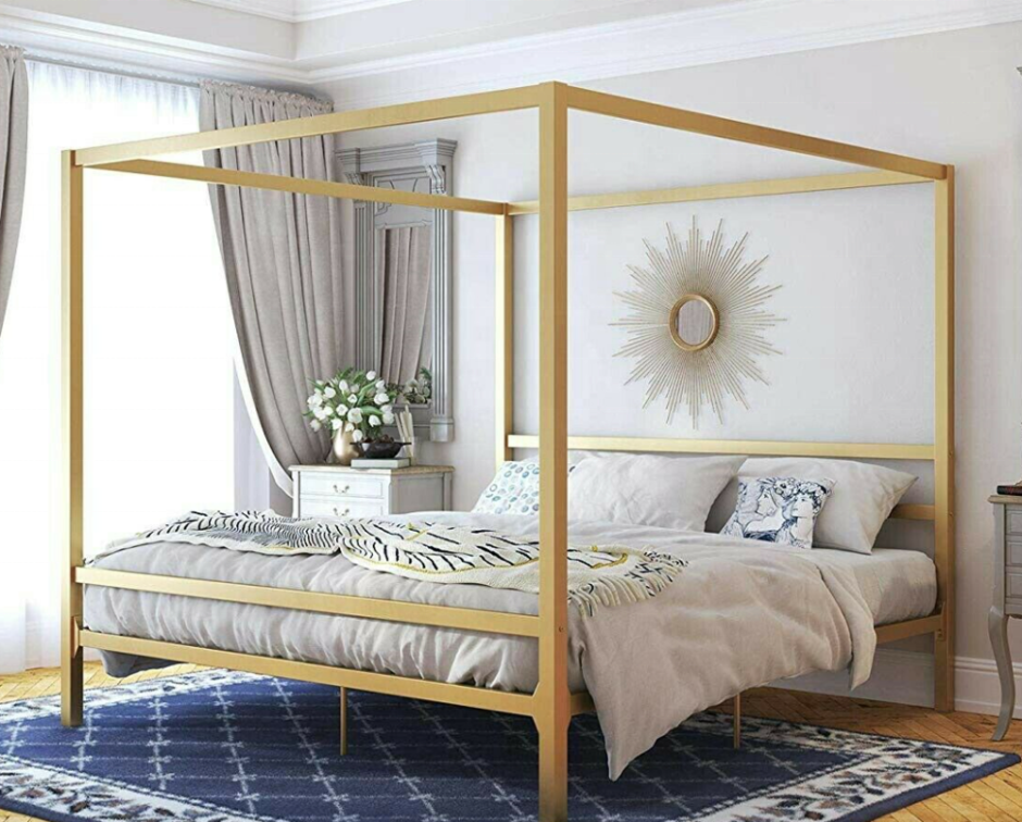 Двуспальные кровати французская классика