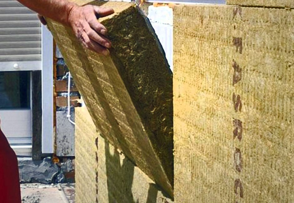 Утепление стен минеральной ватой