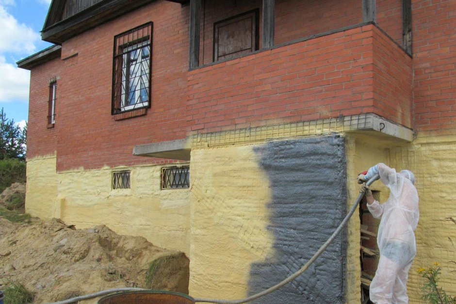 Схема утепления вентфасада