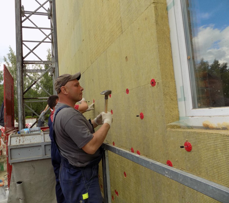 Штукатурный фасад Rockwool