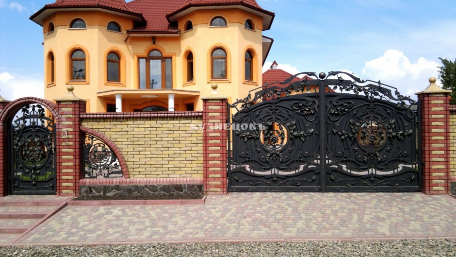Николица ворота кованые Белгород