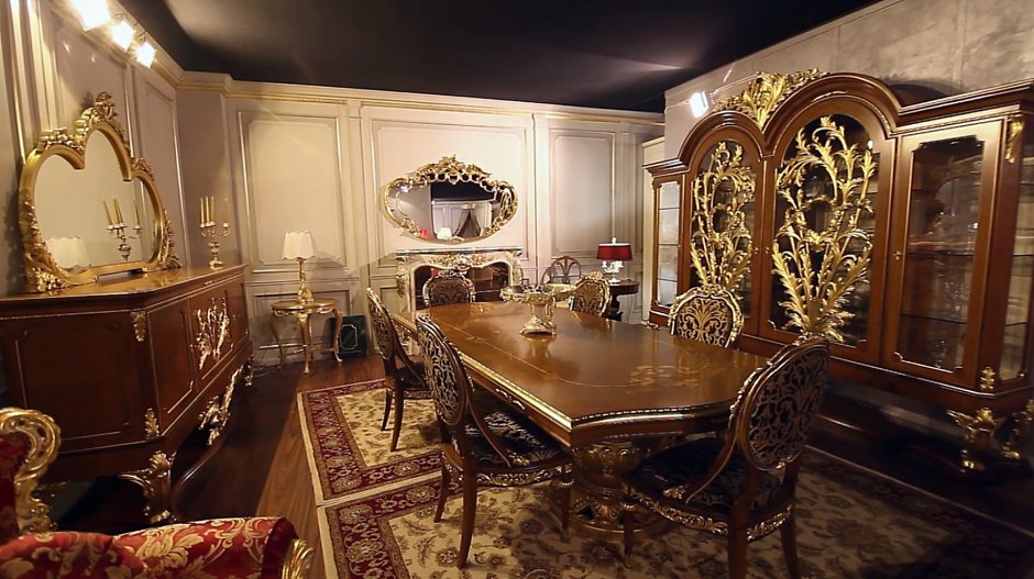 Итальянская мебель Королевская гостиная