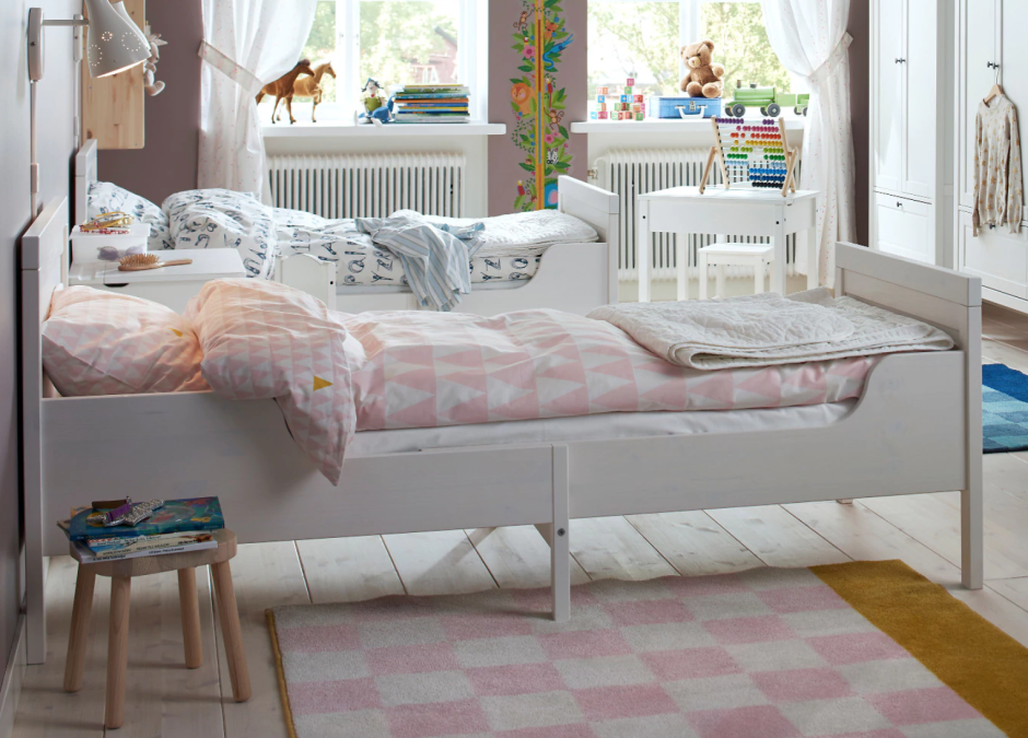 Кровать ikea СУНДВИК перекраска