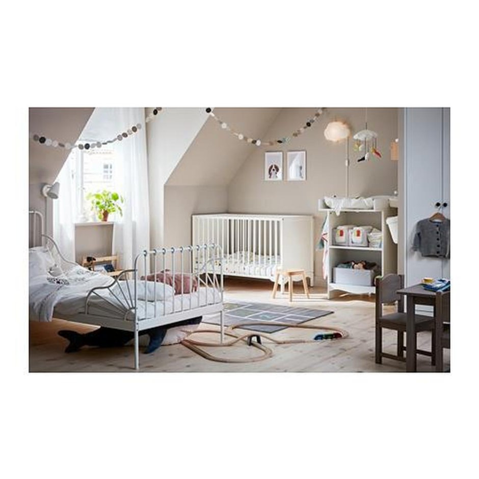 Детская кроватка ikea СУНДВИК