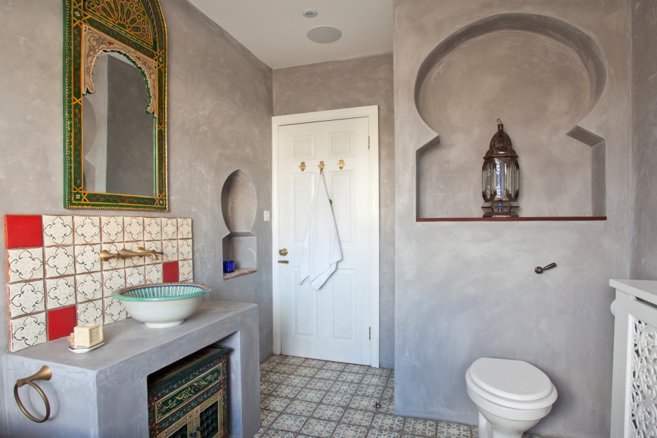 Плитка в ванную в марокканском стиле