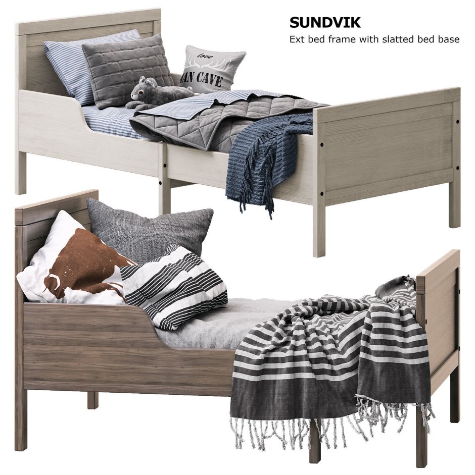 Sundvik СУНДВИК шкаф платяной белый80x50x171 см