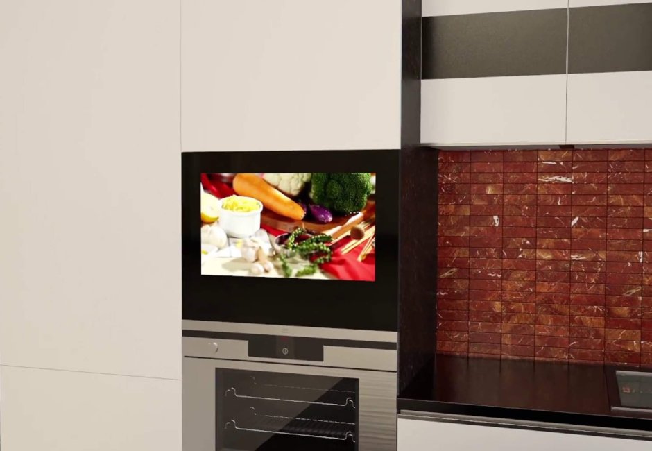 Встраиваемый телевизор для кухни TVELLE af215tv