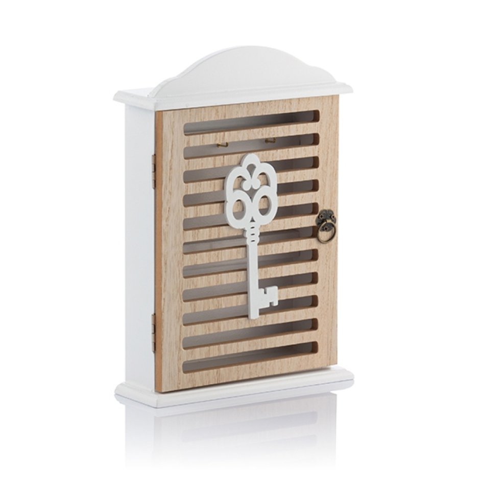 Шкафчик для ключей деревянный большой знак зодиака