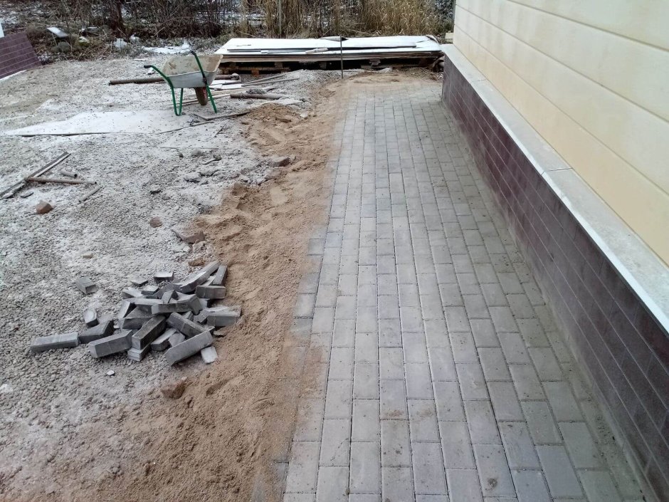 Отмостка и дорожки