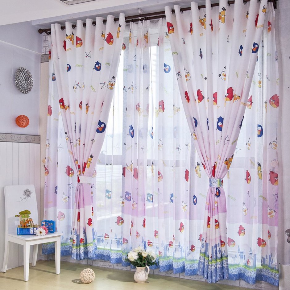 Тюль для детской комнаты девочке