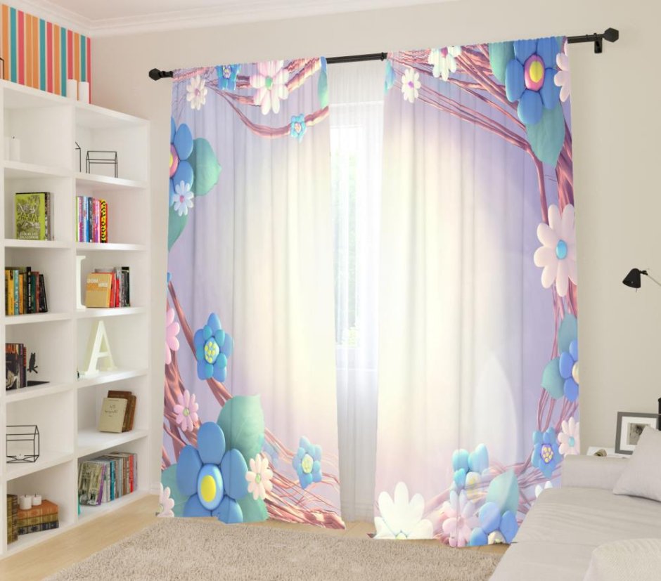 Римская штора в детскую