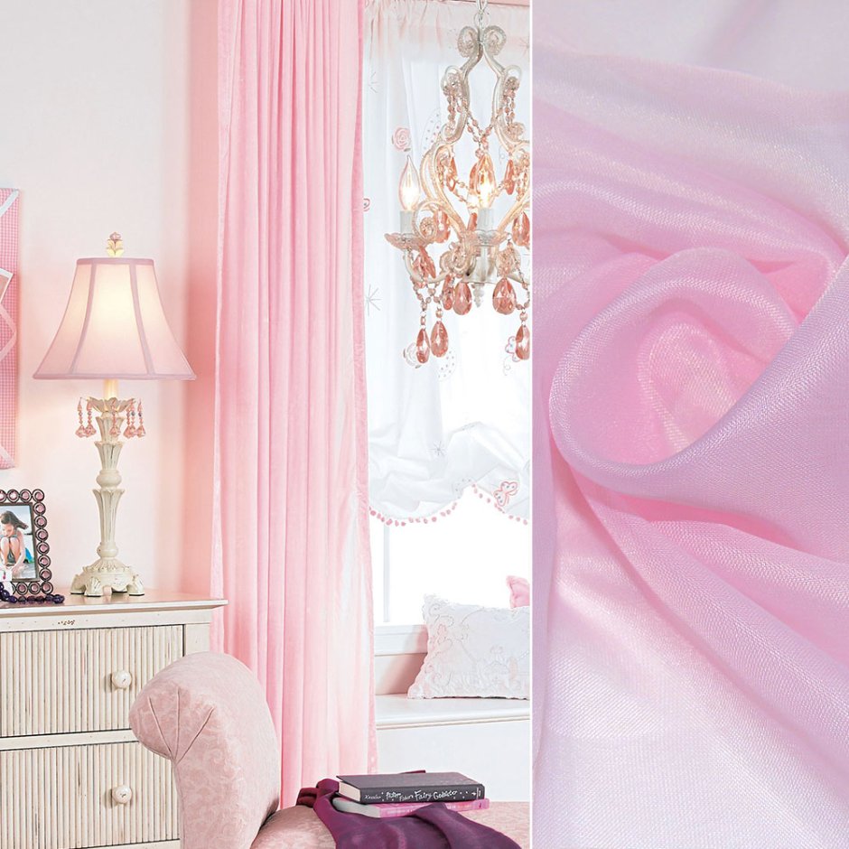 Шторы в детский домик