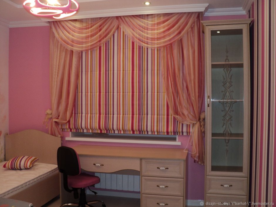 Шторы для маленькой детской