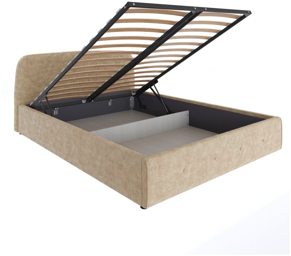 Двуспальная кровать CITYFLEX follan Орион Velutto 02 160х200
