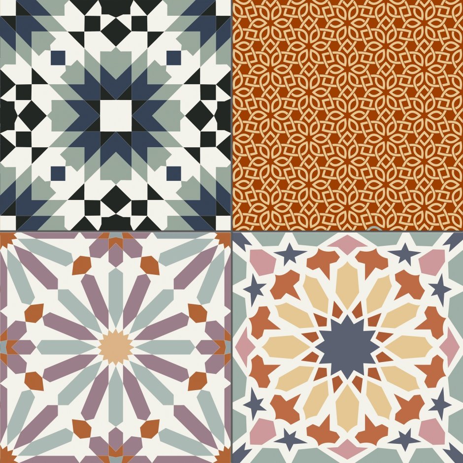 Керамогранит Creto Marrakesh микс 2 серый