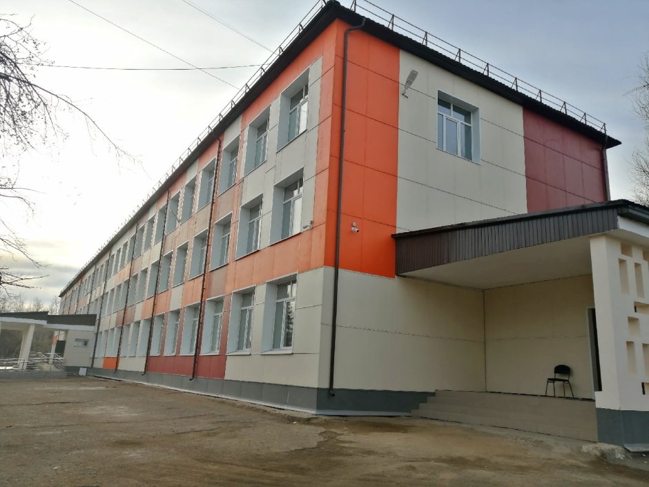 Фасад для детского сада Радуга