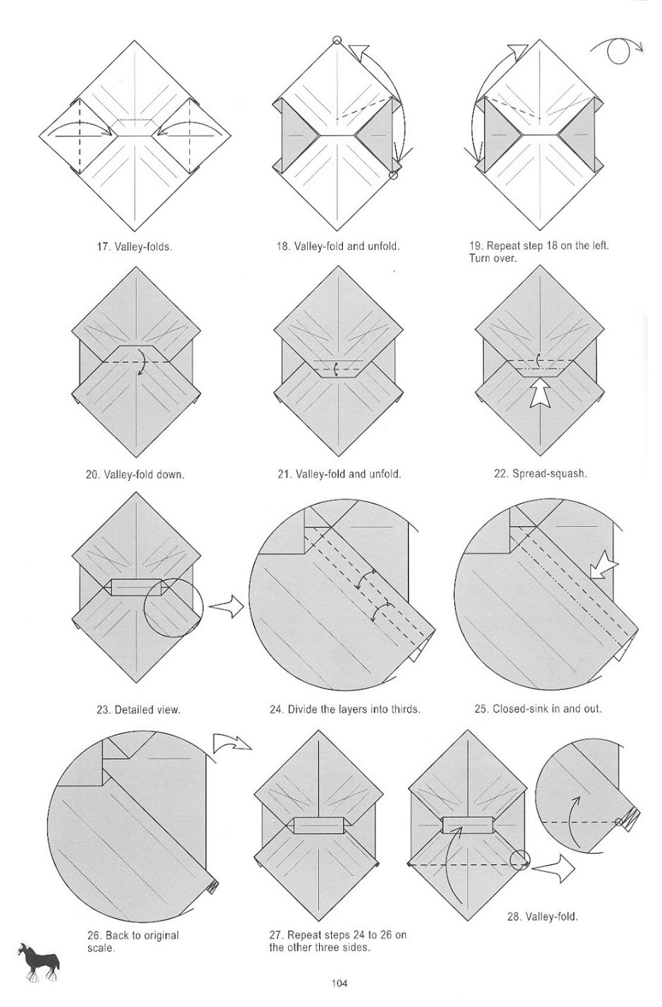 Оригами мебель из бумаги для детей