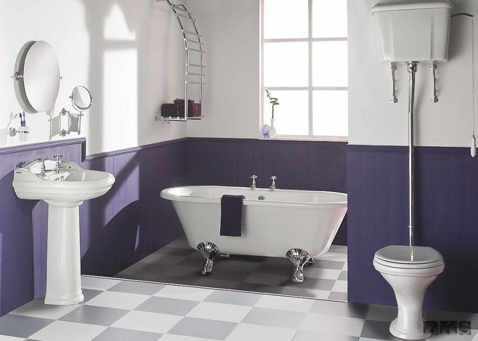 Ванная комната плитка и покраска