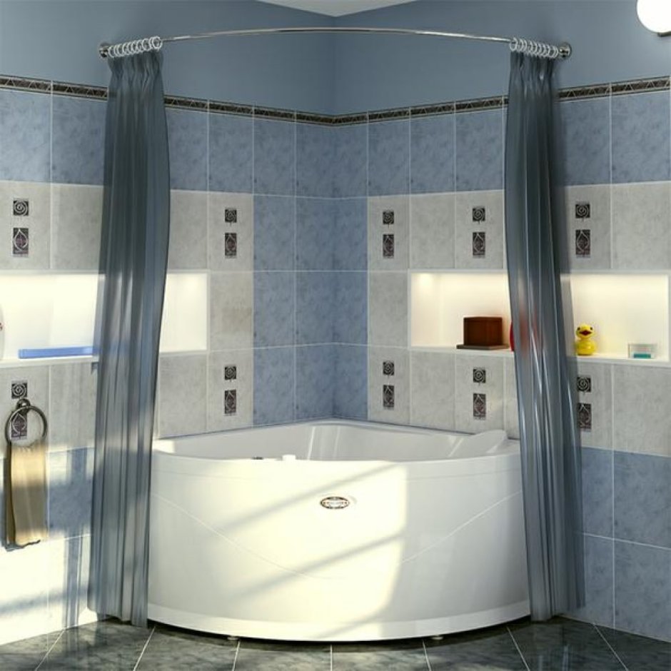 Стеклянная шторка perfect House Basic Arica 800x400 mm