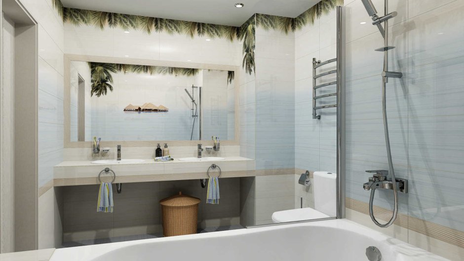 Плитка Аньет Kerama Marazzi в интерьере