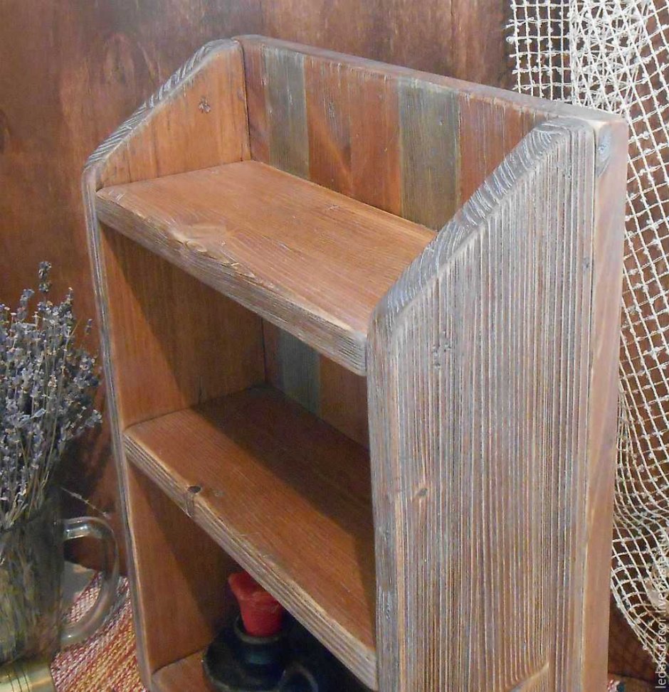 Полка для кухни из палет