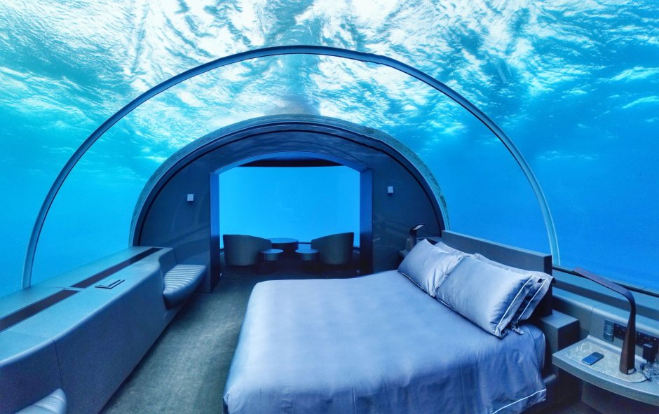 Дома с подводными спальнями