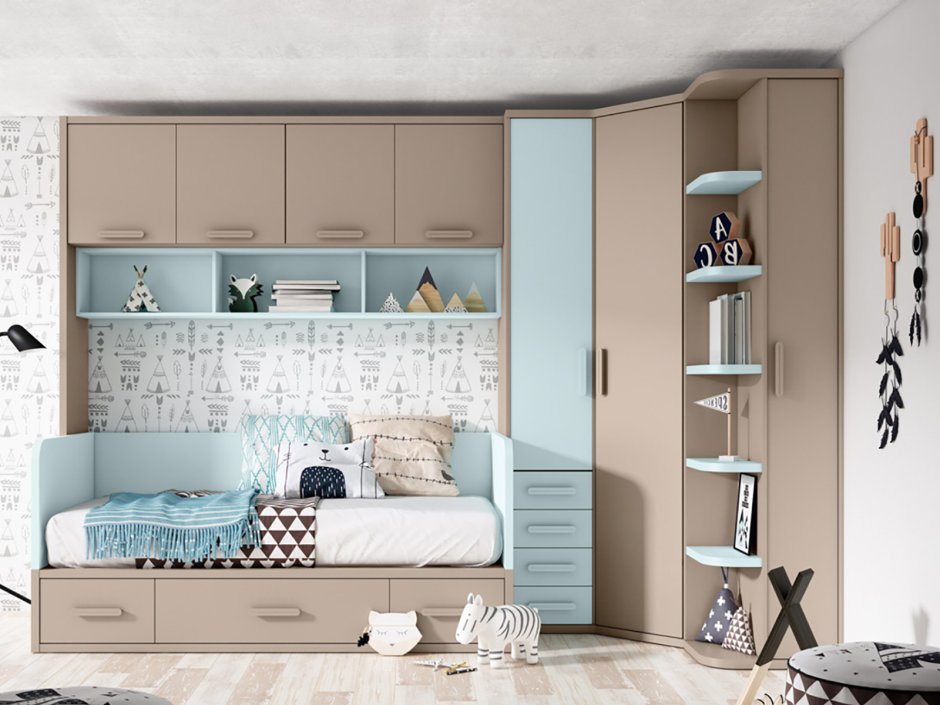 Стильная мебель для комнаты подростка