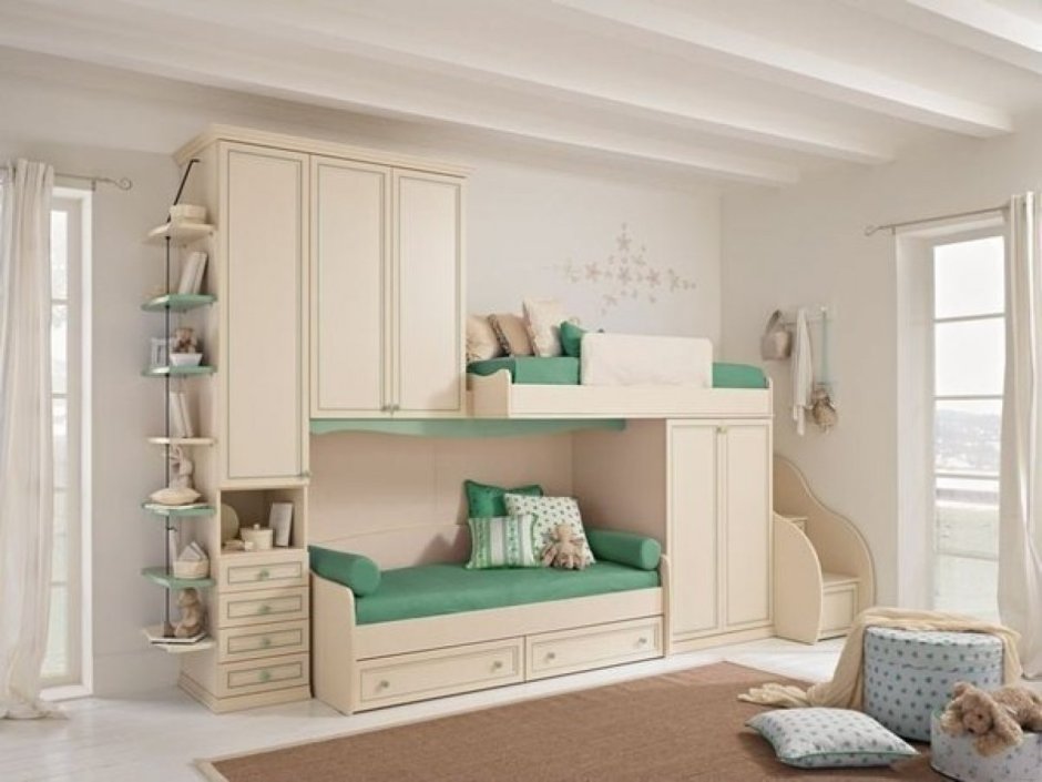 Детские комнаты мебель