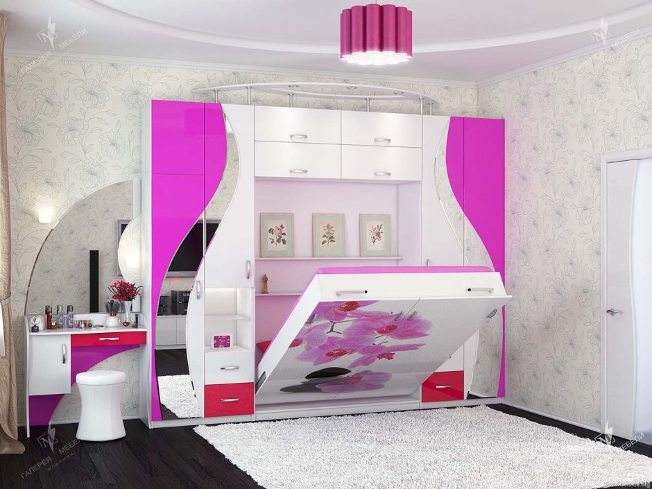 Мебель для подростка девочки