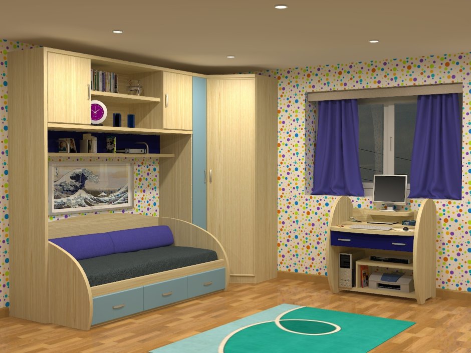 Мебель для девочки и мальчика