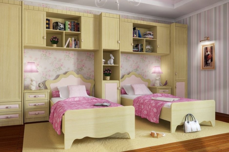 Итальянские мотивы детская мебель Гармония