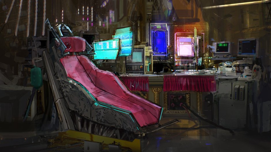 Кресло Cyberpunk 2077
