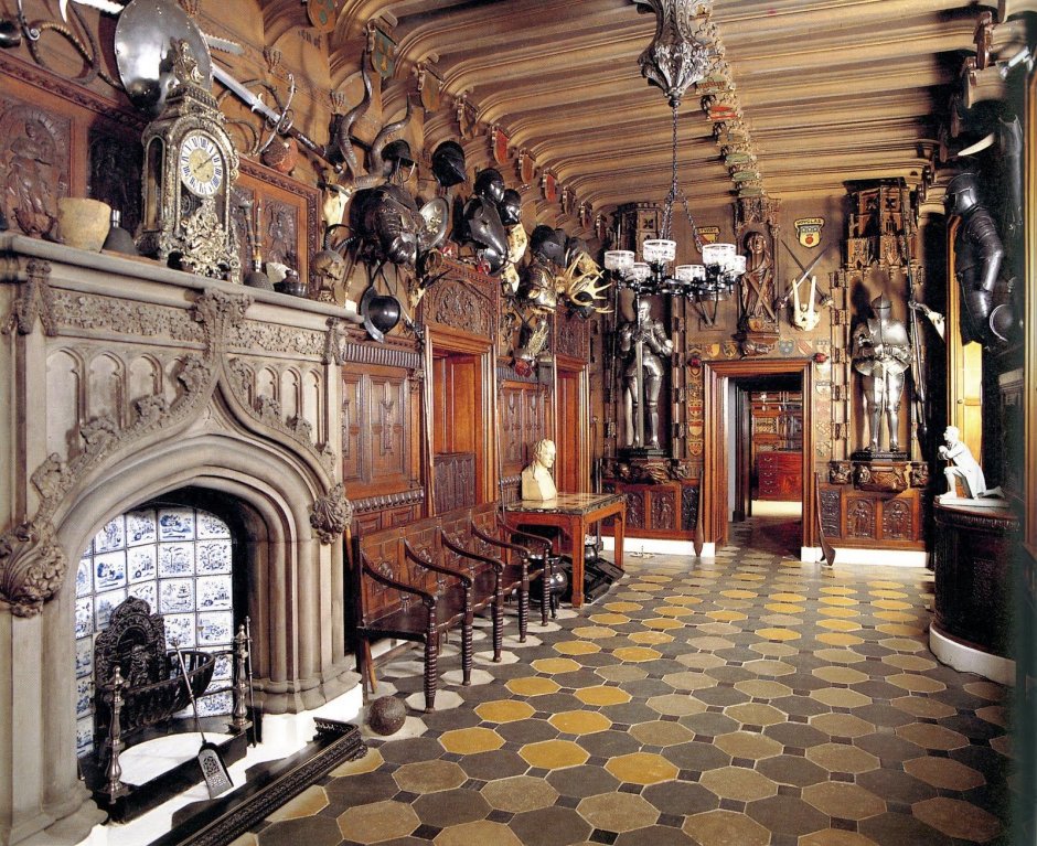 Замок Балморал, Шотландия столовая