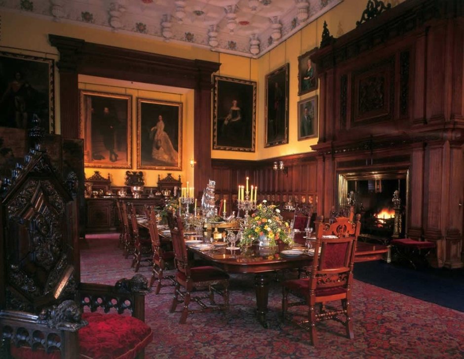 Шотландский замок Балморал внутри