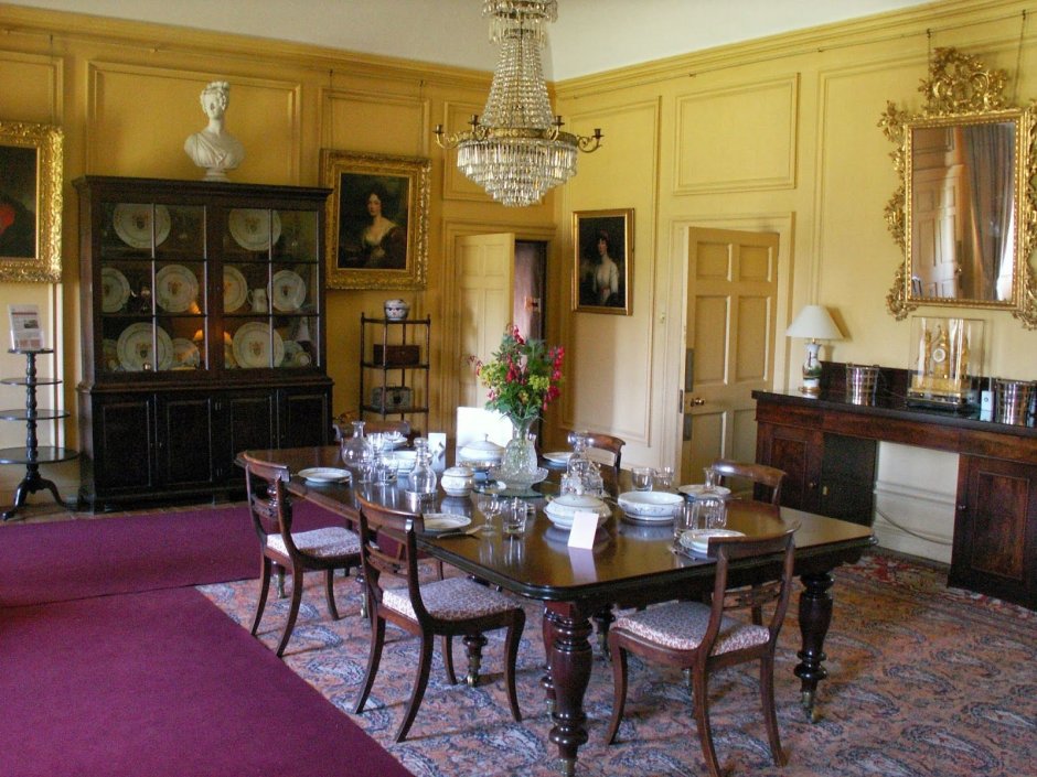 Замок Балморал, Шотландия столовая