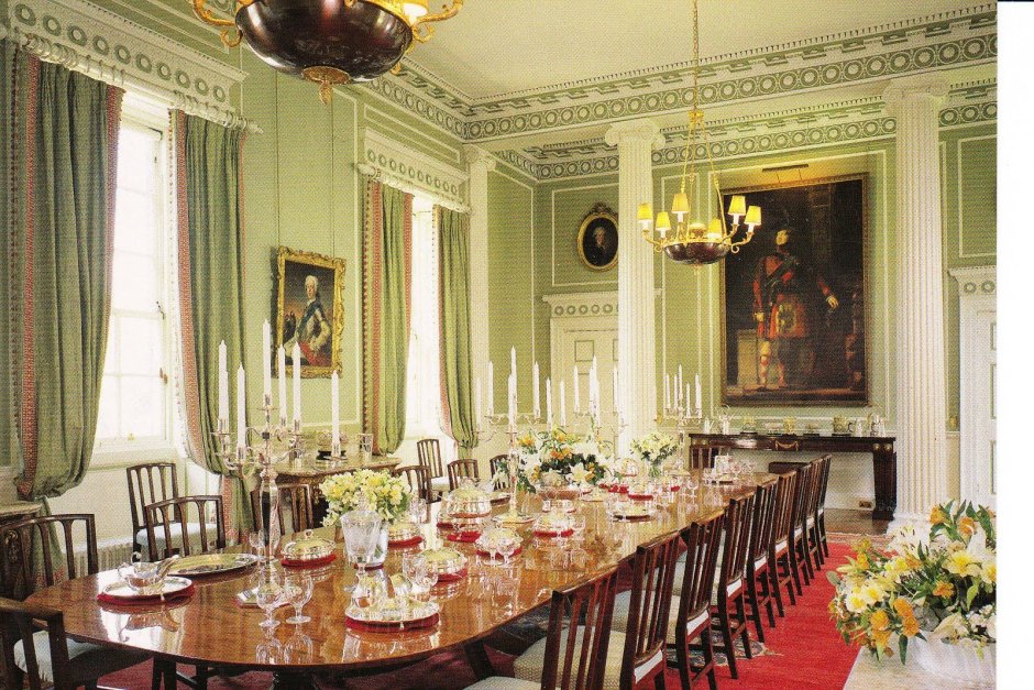 Замок Инверари Шотландия интерьер