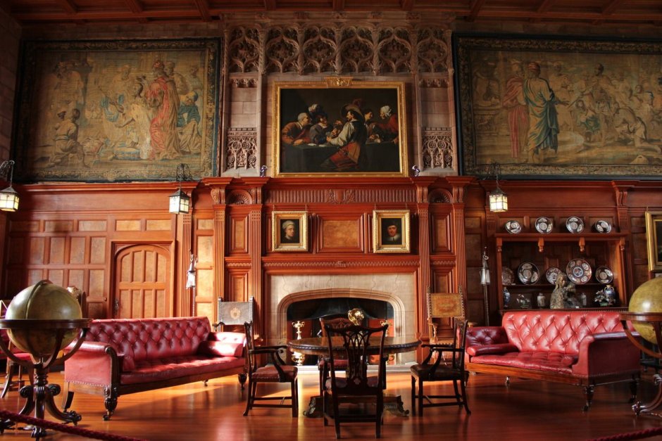 Замок Уорвик Англия интерьеры