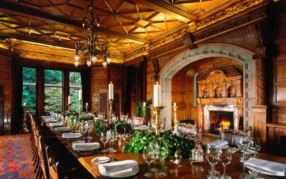 Замок Скибо (Skibo Castle) внутри