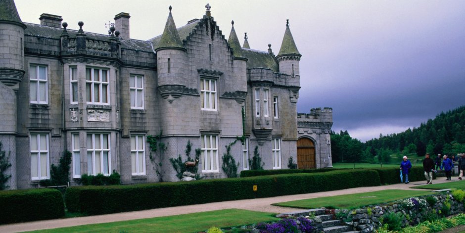 Шотландия. Абердиншир. Замок Балморал.