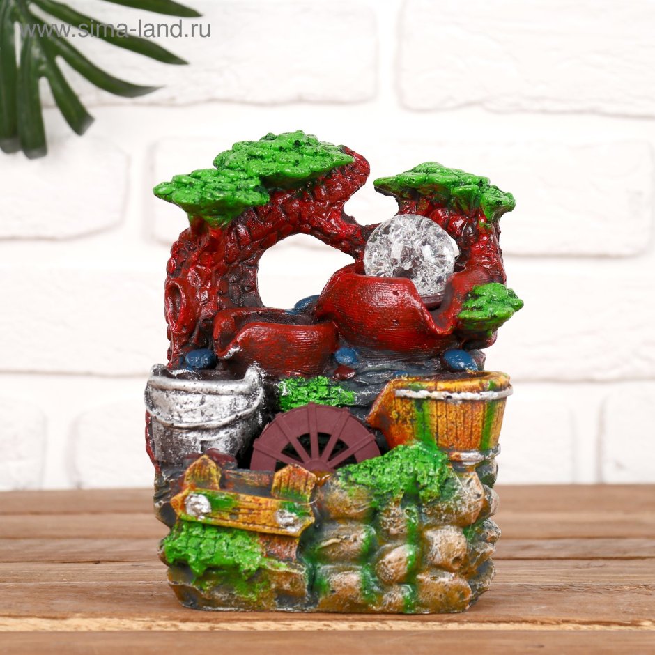 Фонтан садовый декоративный Green Apple "кувшин"