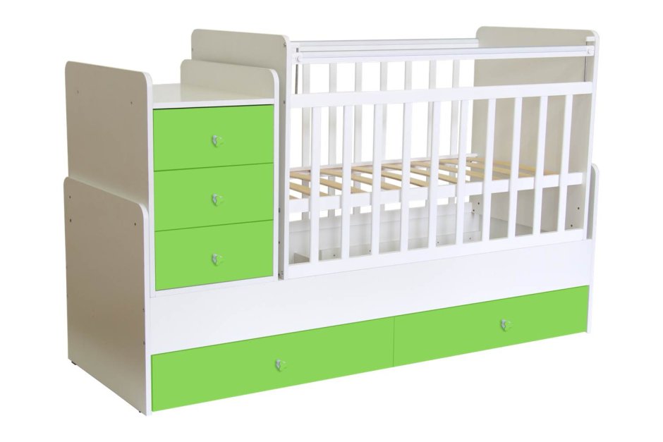 Кровать детская Фея 1100 белый 0001033.9