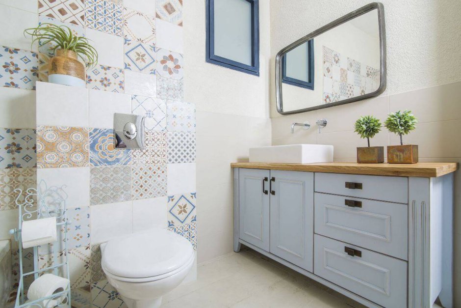 Terrazzo пэчворк в интерьере