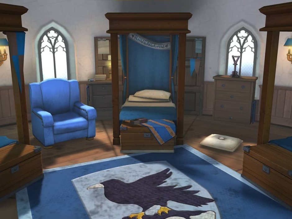 Гарри Поттер спальня Когтеврана