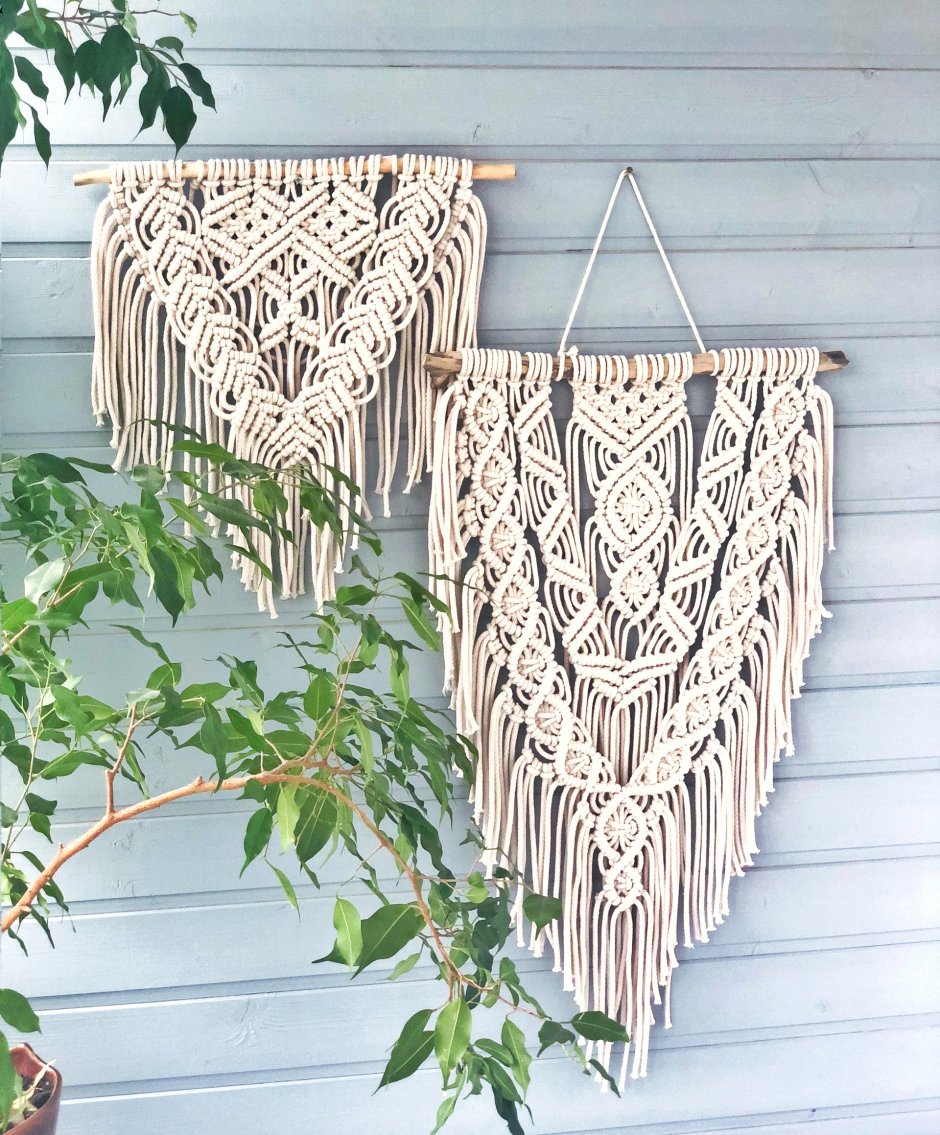 Macrame Wall Hanging штора МК
