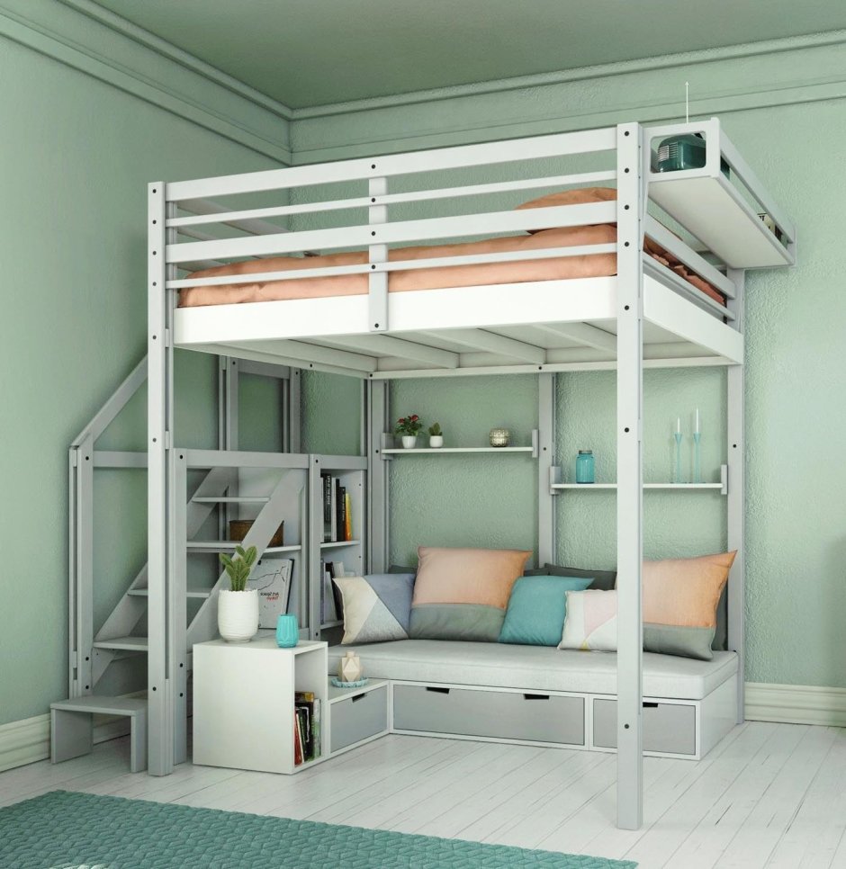 Loft Bed кровать чердак