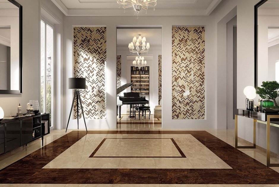 Плитка ROMA Diamond 110 Carrara brillante