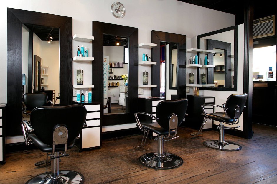 Салон красоты парикмахерская в азиатском стиле