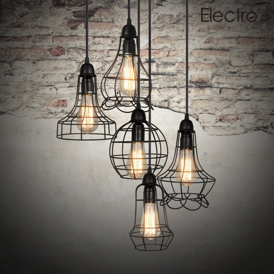 American Retro cantry Loft фонари бра