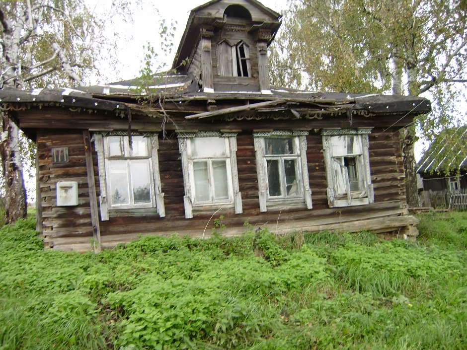 Старенький Бабушкин дом в деревне