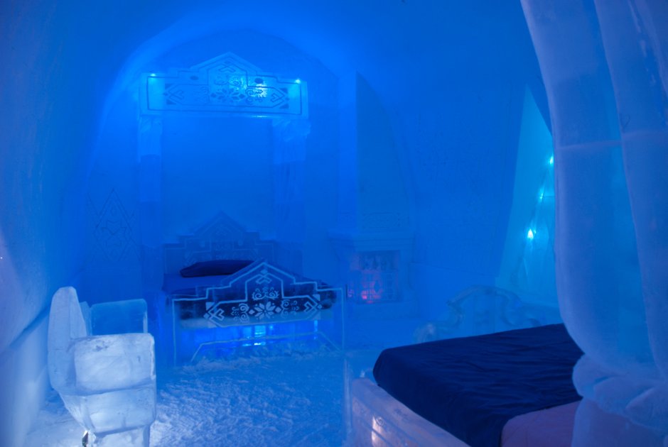 Отель Icehotel Швеция ледяной бар